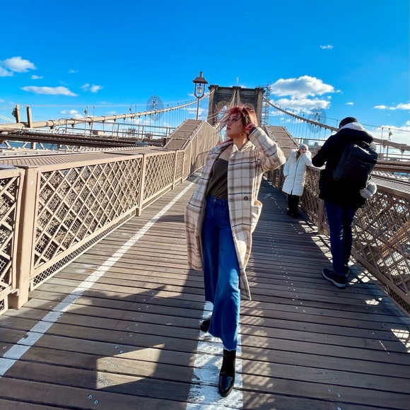 Long Brown Coat - Picture 2 of 2